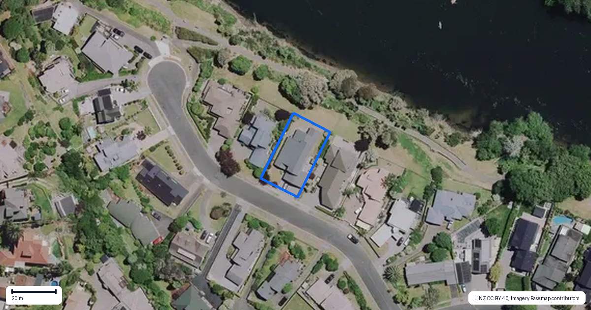 Property context map for 12 Sycamore Place, Pukete, Hamilton