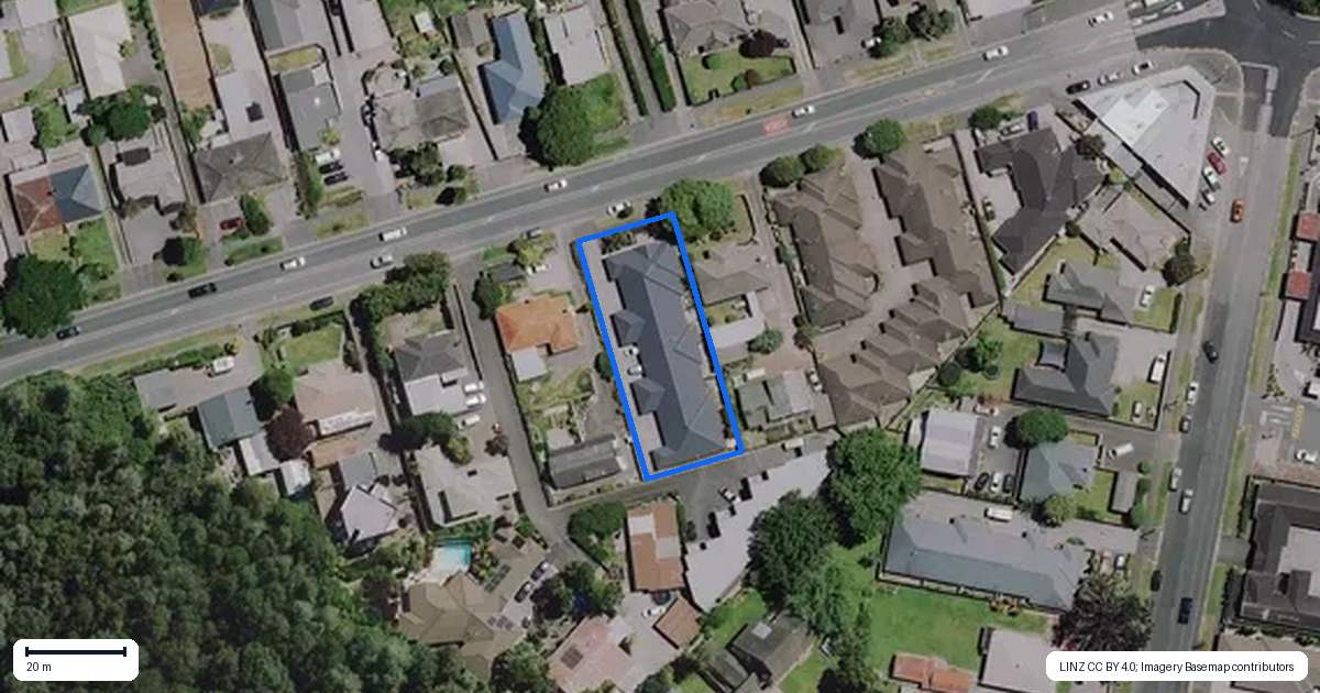Property context map for 4/60 Boundary Road, Claudelands, Hamilton
