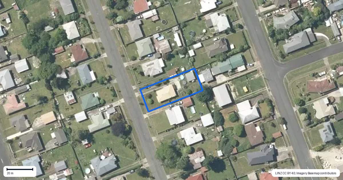 Property context map for 19 Arthur Street, Tokoroa