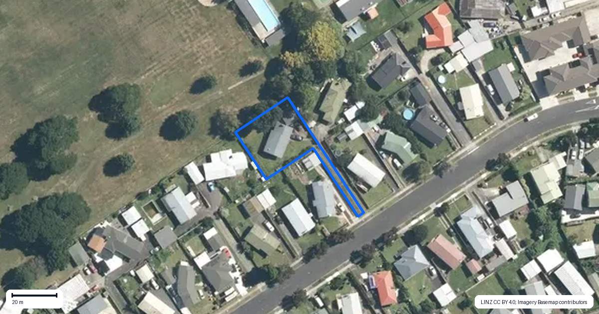 Property context map for 20 Rosalind Street, Deanwell, Hamilton