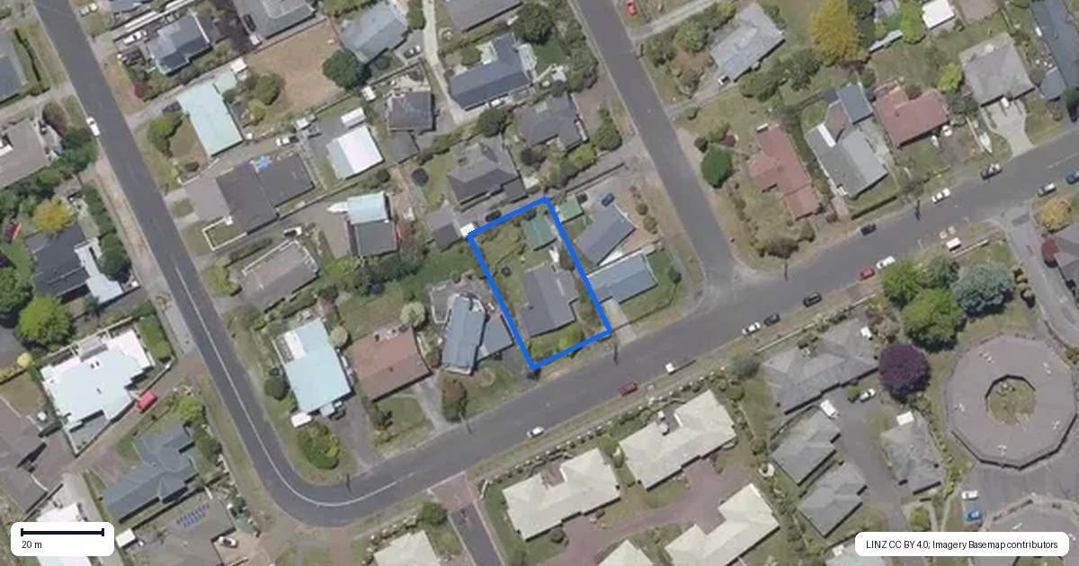 Property context map for 8 Liston Avenue, Hilltop, Taupo