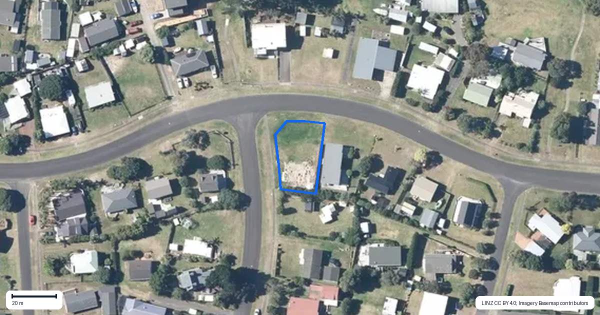 Property context map for 116 Fernhill Rise, Matarangi, Whitianga