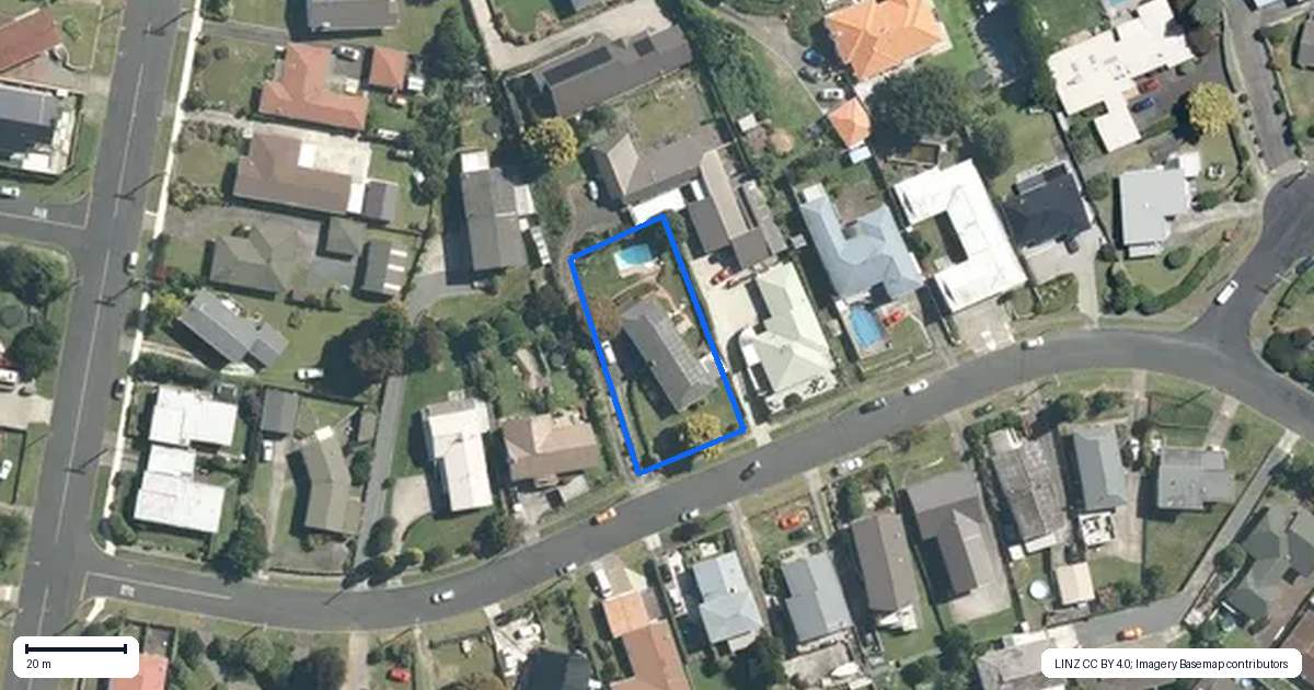 Property context map for 290 Douglas Avenue, Te Awamutu