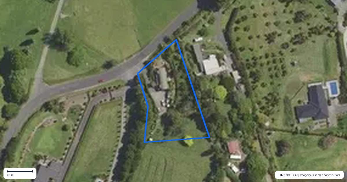 Property context map for 255 Crawford Road, Minden