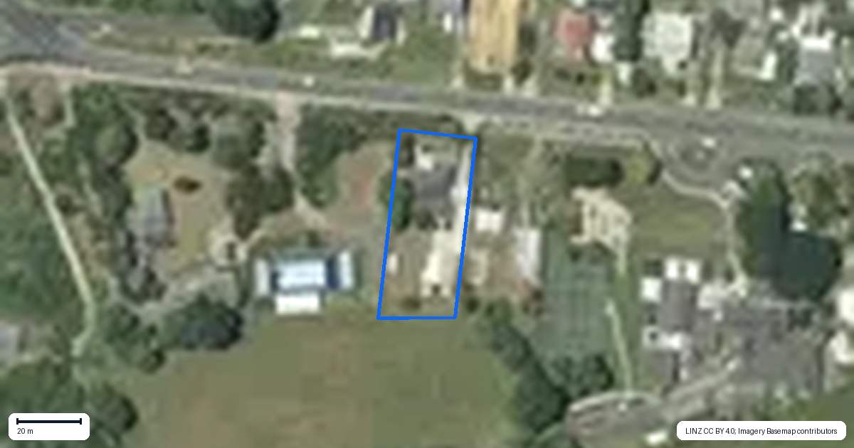 Property context map for 907 Waingaro Road, Glen Massey