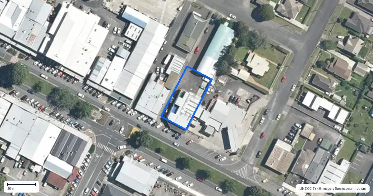 Property context map for 112 Broadway, Matamata