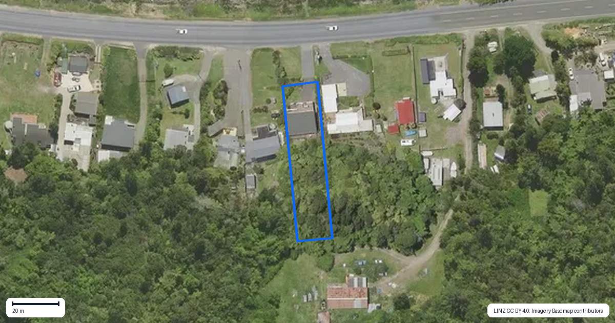 Property context map for 431 State Highway 30, Lake Rotoma, Rotorua