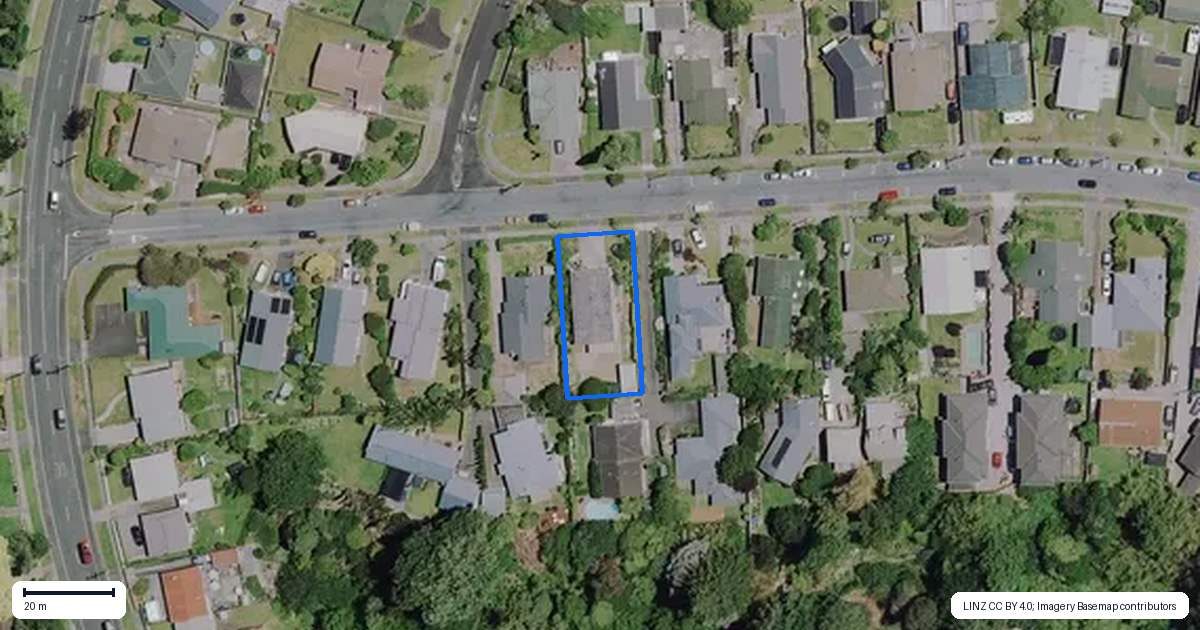 Property context map for 16 Wake Street, Chartwell, Hamilton