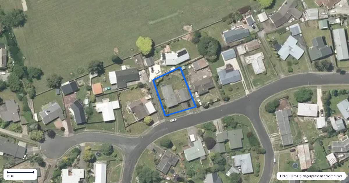 Property context map for 26 Waianiwa Place, Tokoroa