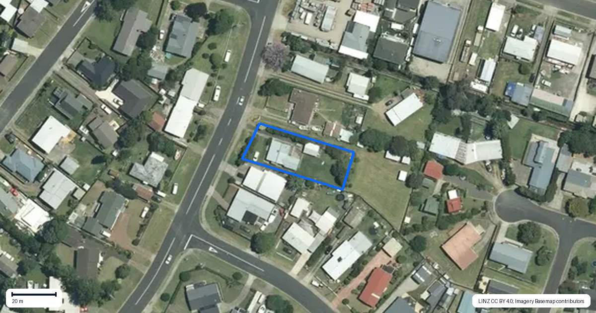 Property context map for 53 Cook Drive, Whitianga