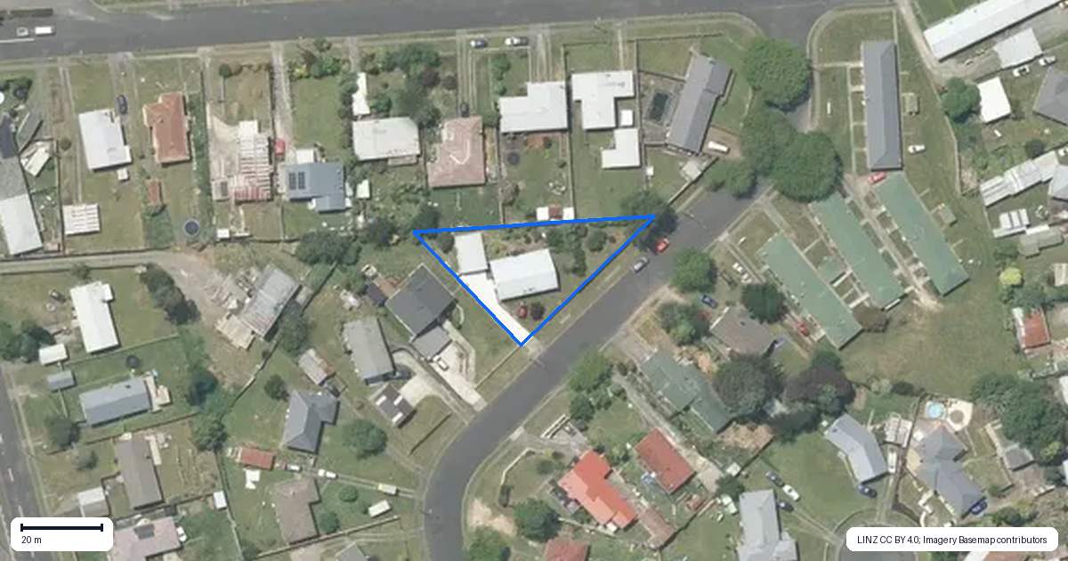 Property context map for 8 Kent Street, Tokoroa