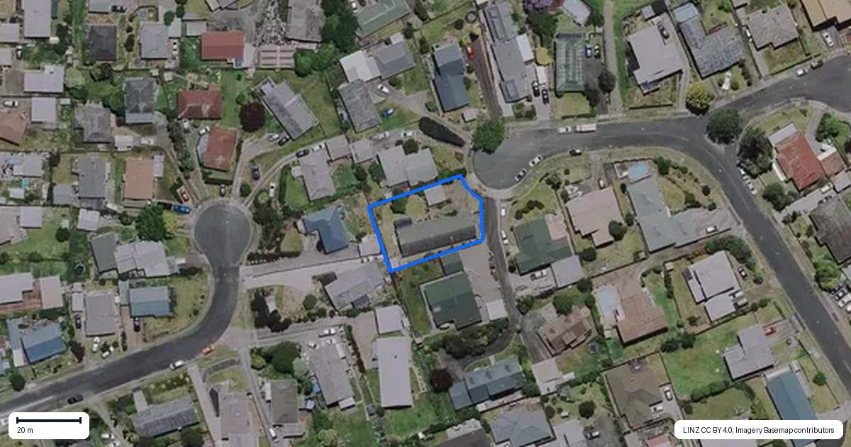 Property context map for 21 Leyton Place, Nawton, Hamilton
