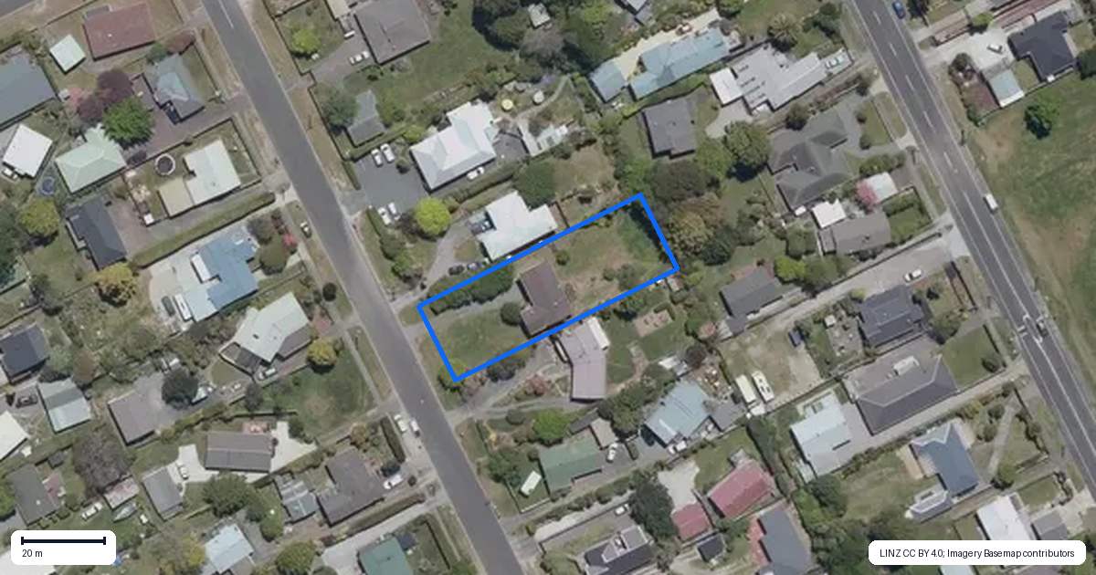 Property context map for 34 Koha Road, Taupo