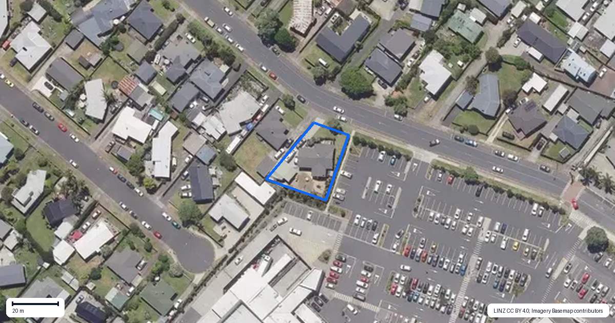 Property context map for 30 Farm Street, Mount Maunganui