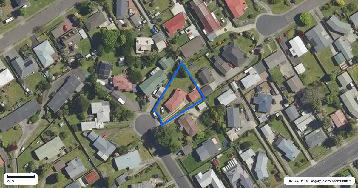 Property context map for 7 Tete Street, Sunnybrook, Rotorua