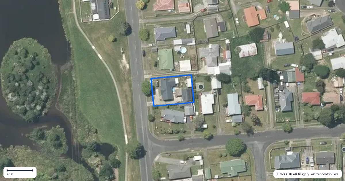 Property context map for 71 Arawa Crescent, Tokoroa