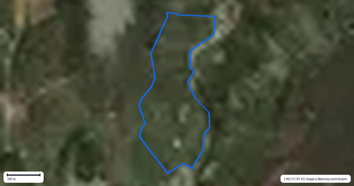 Property context map for 45 Burke Road, Wainui, Whakatane