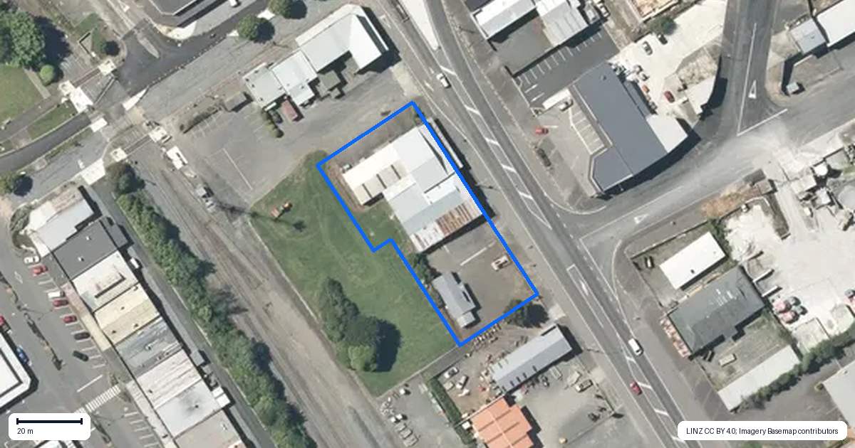 Property context map for 7 Taupo Street, Putaruru