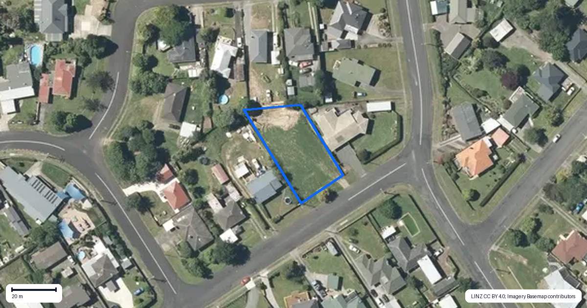 Property context map for 34 Clothier Street, Putaruru