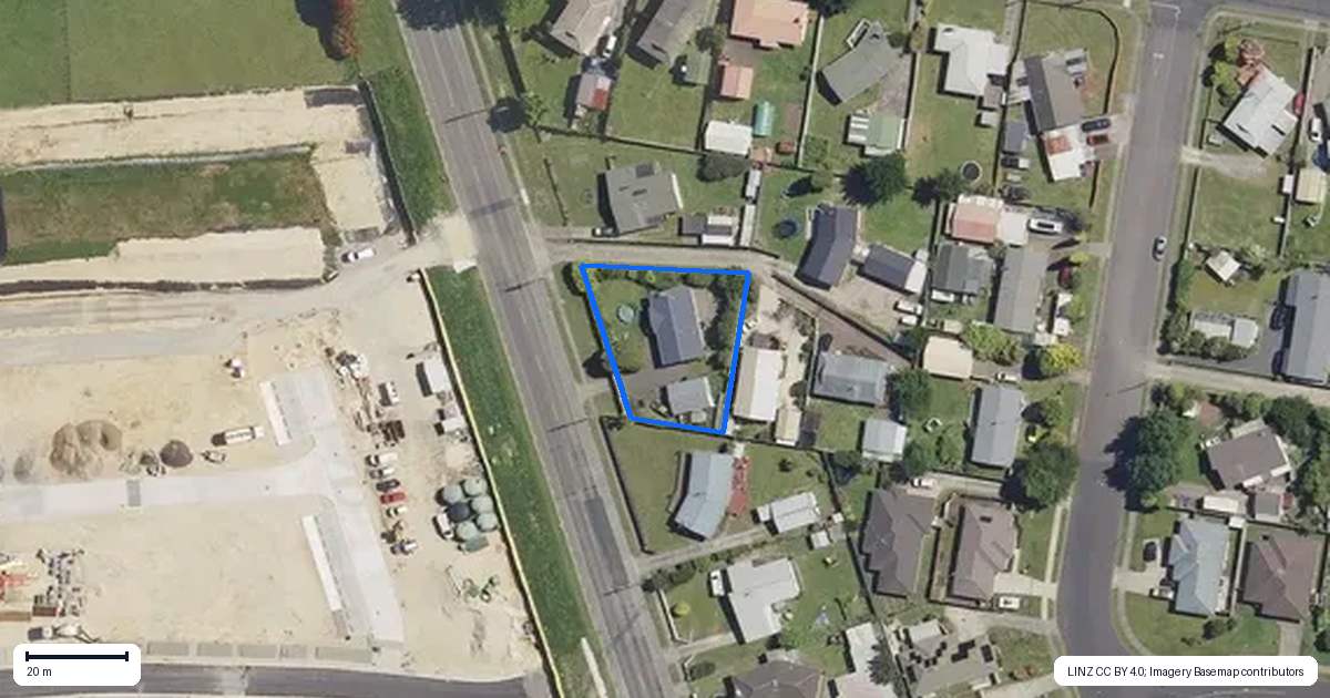 Property context map for 36 Ngongotaha Road, Ngongotaha, Rotorua