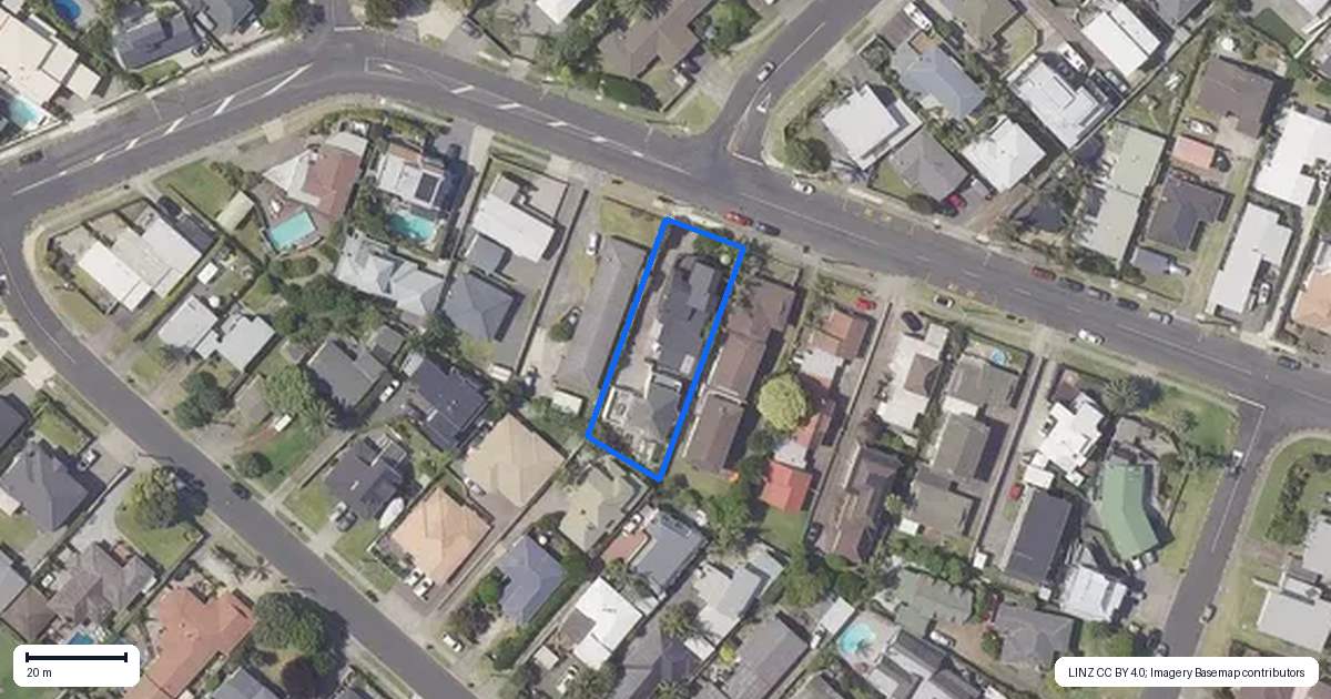 Property context map for 26 Tweed Street, Mount Maunganui