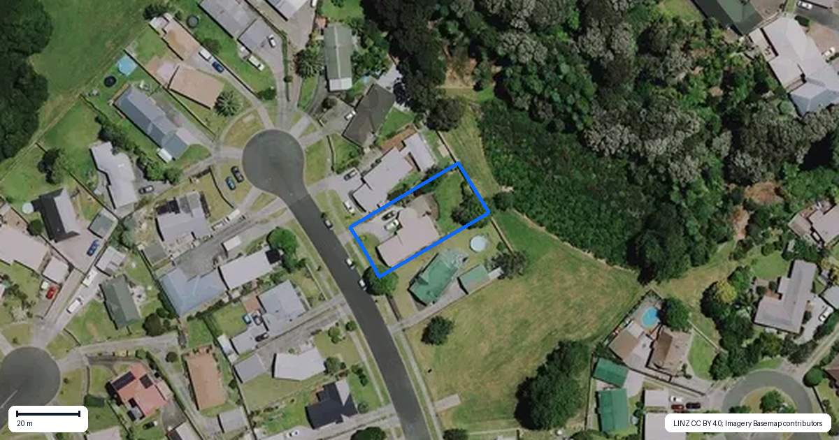 Property context map for 14 Taksan Place, Pukete, Hamilton