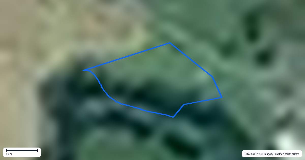 Property context map for 7362 State Highway 2, Karangahake