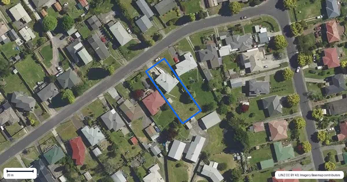 Property context map for 8 Bertram Street, Hillcrest, Rotorua