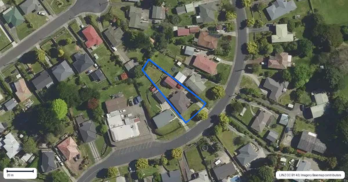 Property context map for 33 Jervis Street, Hillcrest, Rotorua