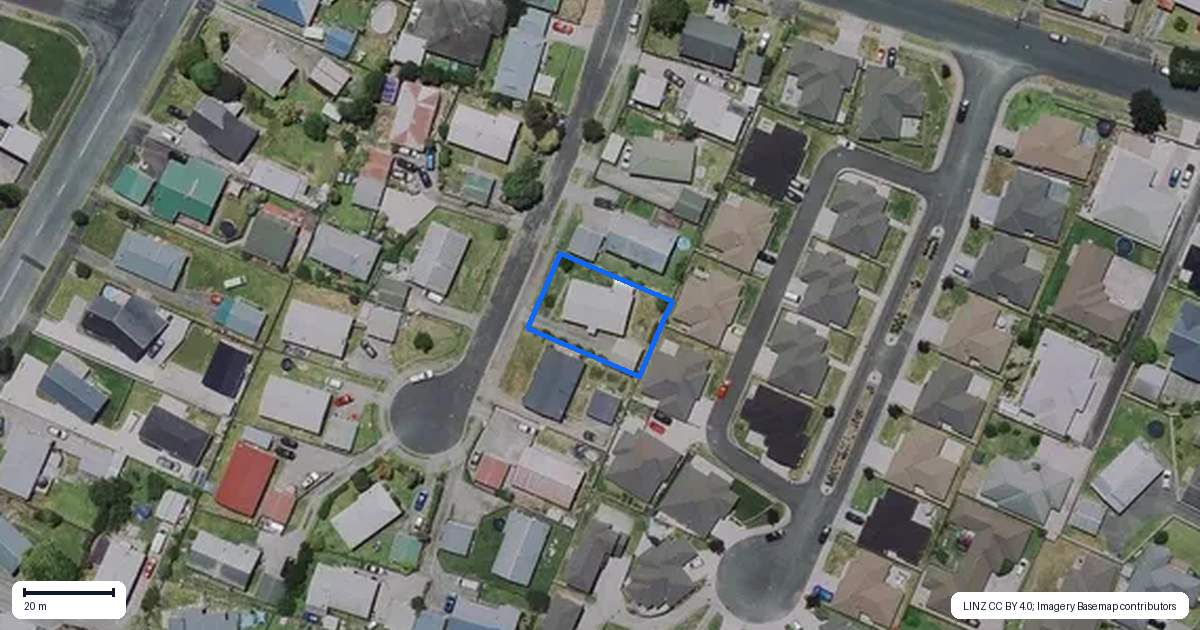 Property context map for 7 Rachel Place, Dinsdale, Hamilton