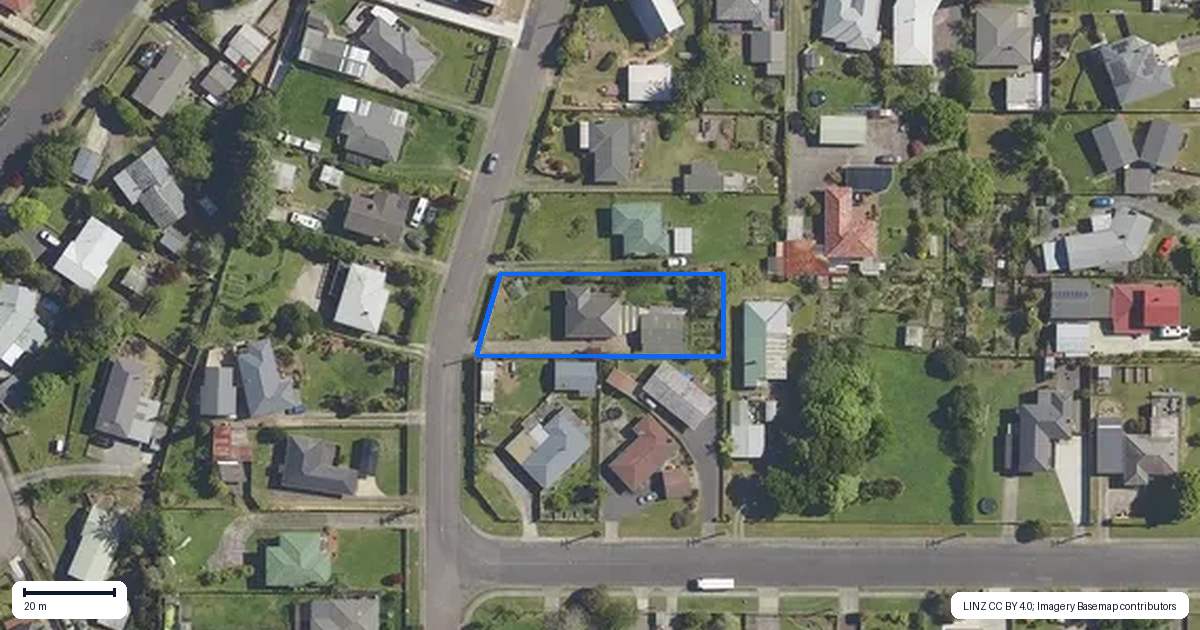 Property context map for 18 Frances Street, Ngongotaha, Rotorua