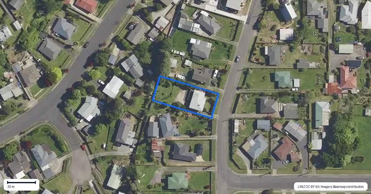Property context map for 23 Frances Street, Ngongotaha, Rotorua