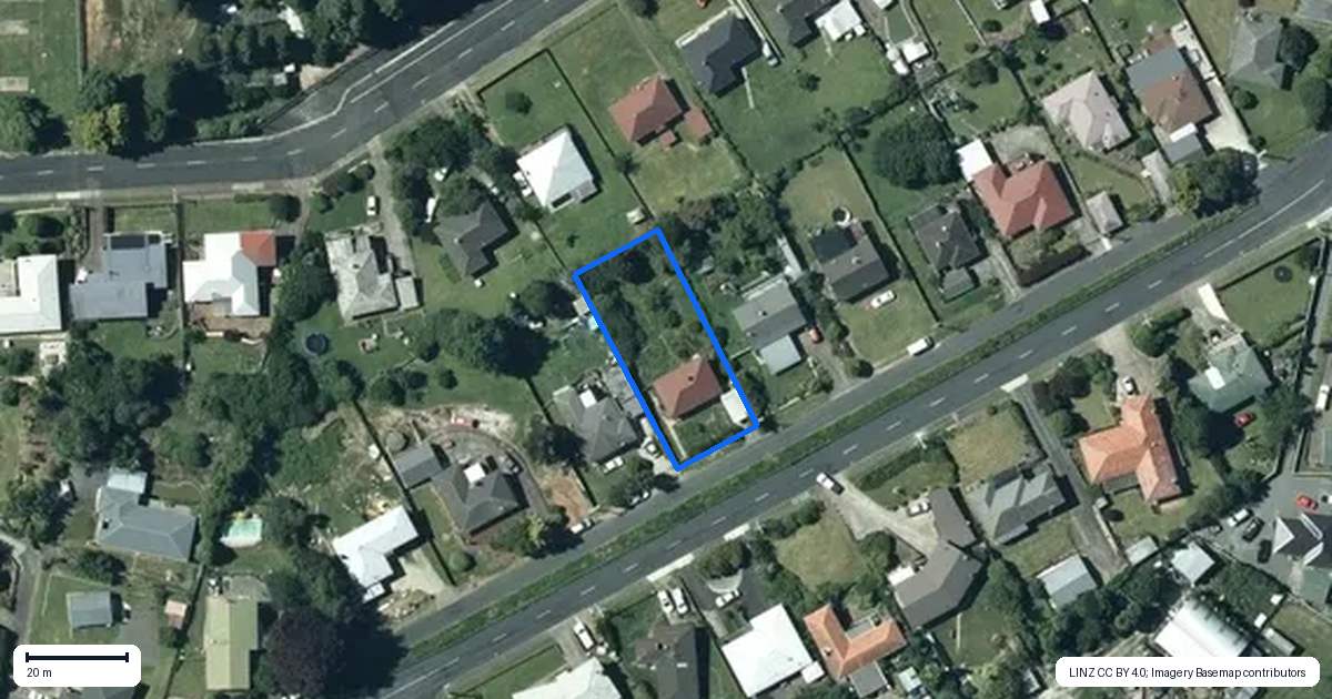 Property context map for 19 Gradara Avenue, Otorohanga