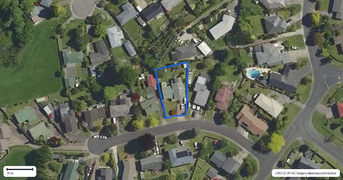 Property context map for 7 Peachgrove Terrace, Hillcrest, Rotorua