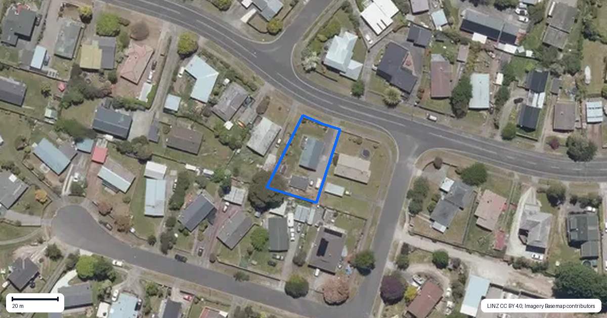 Property context map for 29 Hyde Avenue, Richmond Heights, Taupo