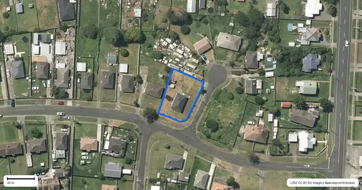 Property context map for 3 Howard Street, Huntly