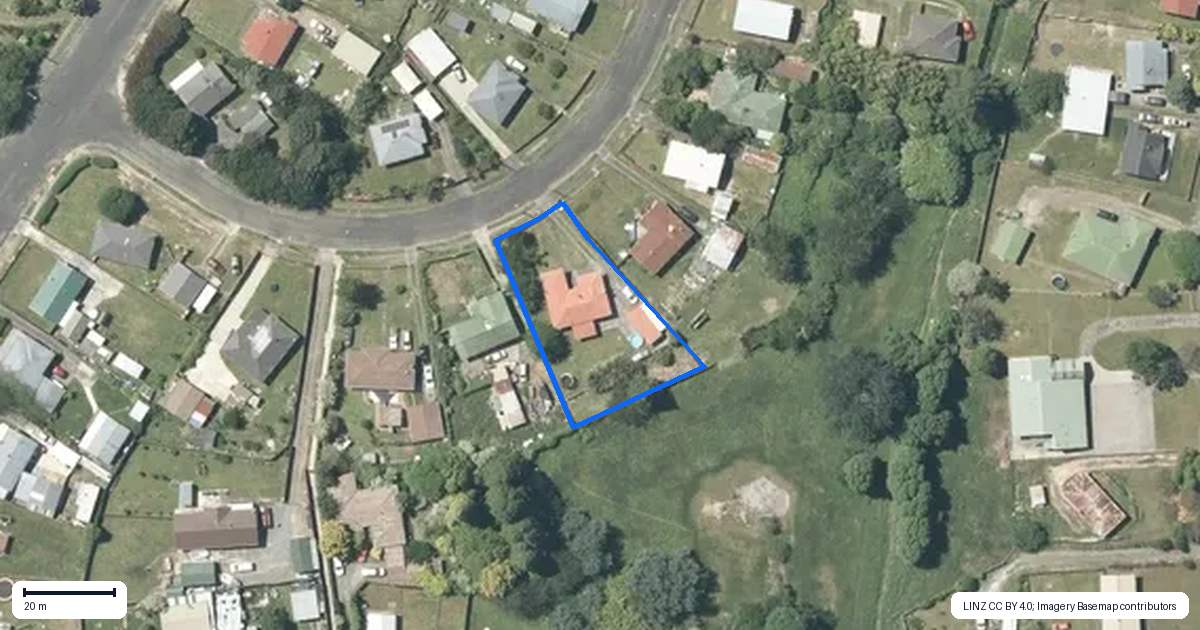 Property context map for 31 Crathie Crescent, Tokoroa