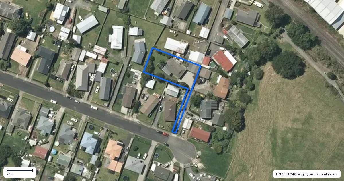 Property context map for 19A Couch Street, Ngaruawahia
