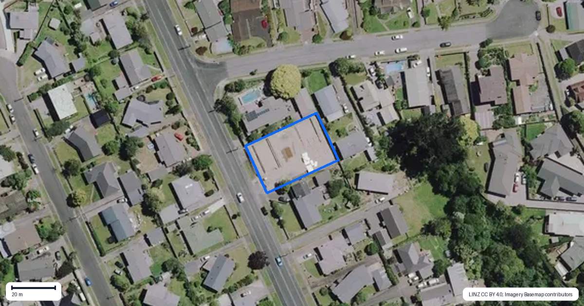 Property context map for 208 Bankwood Road, Chartwell, Hamilton