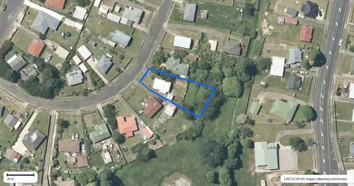 Property context map for 27 Crathie Crescent, Tokoroa