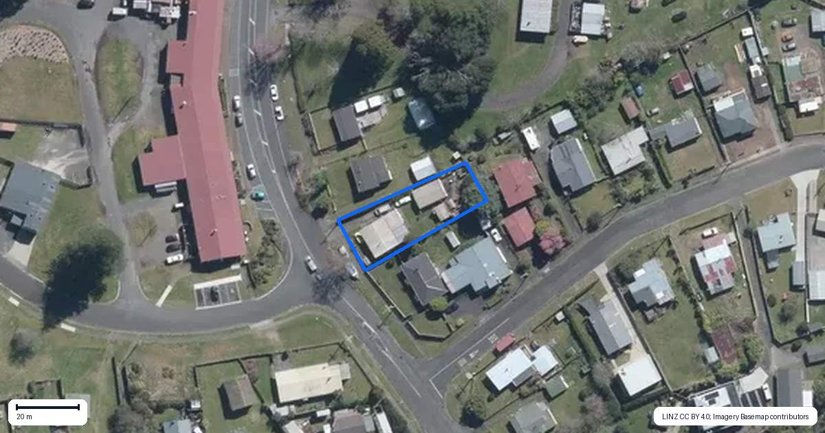 Property context map for 86 Rangatira Drive, Mangakino