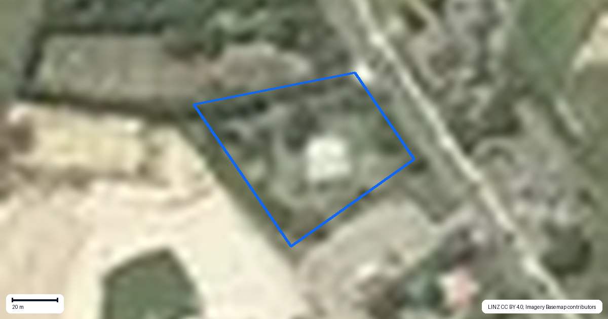 Property context map for 58 Scott Road, Te Kauwhata