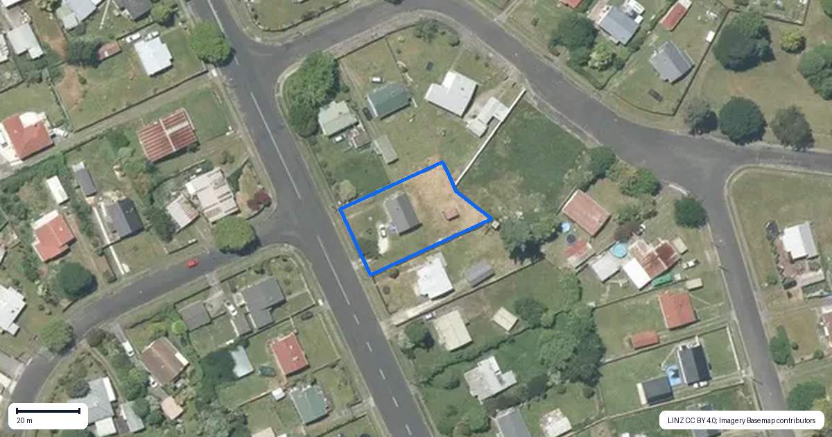 Property context map for 51 Baberton Street, Tokoroa