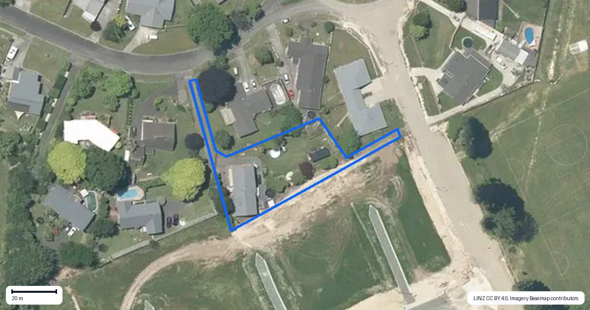 Property context map for 27 Benalder Crescent, Tokoroa
