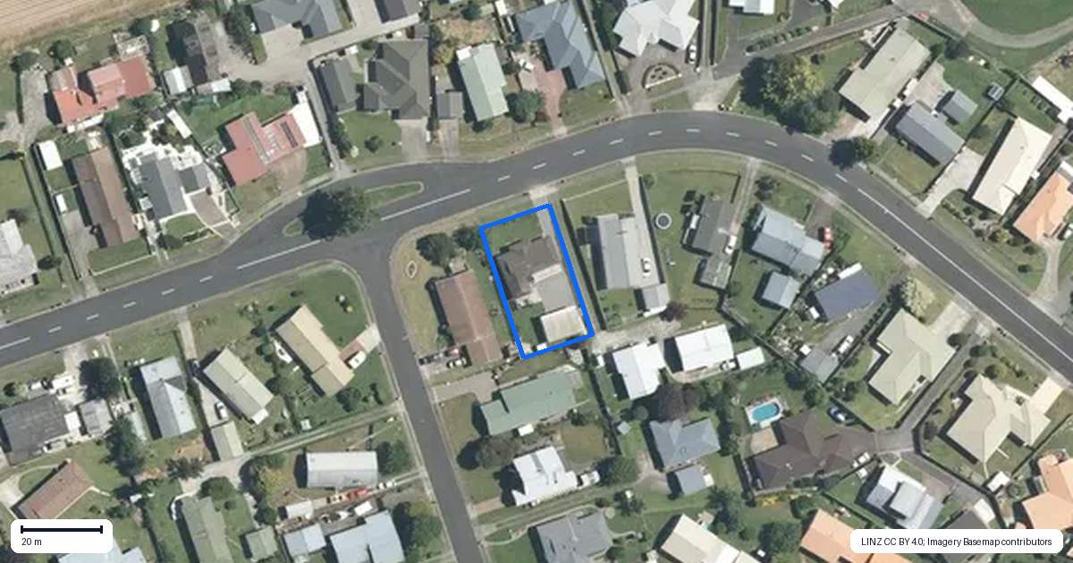 Property context map for 63 Tawari Street, Matamata