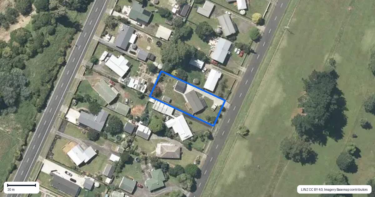 Property context map for 31 School Road, Whatawhata, Hamilton