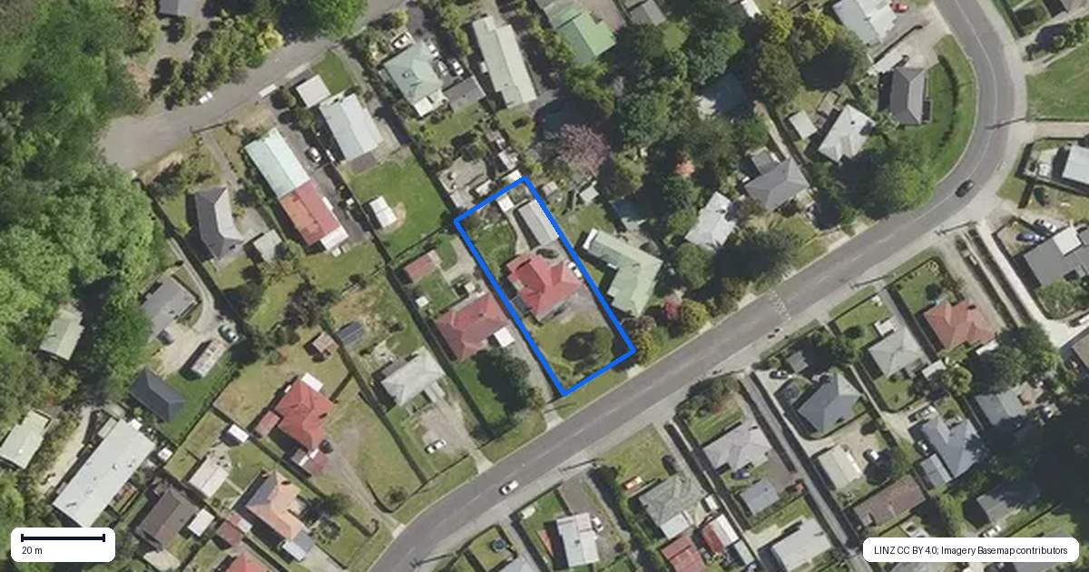 Property context map for 11 Gordon Road, Western Heights, Rotorua