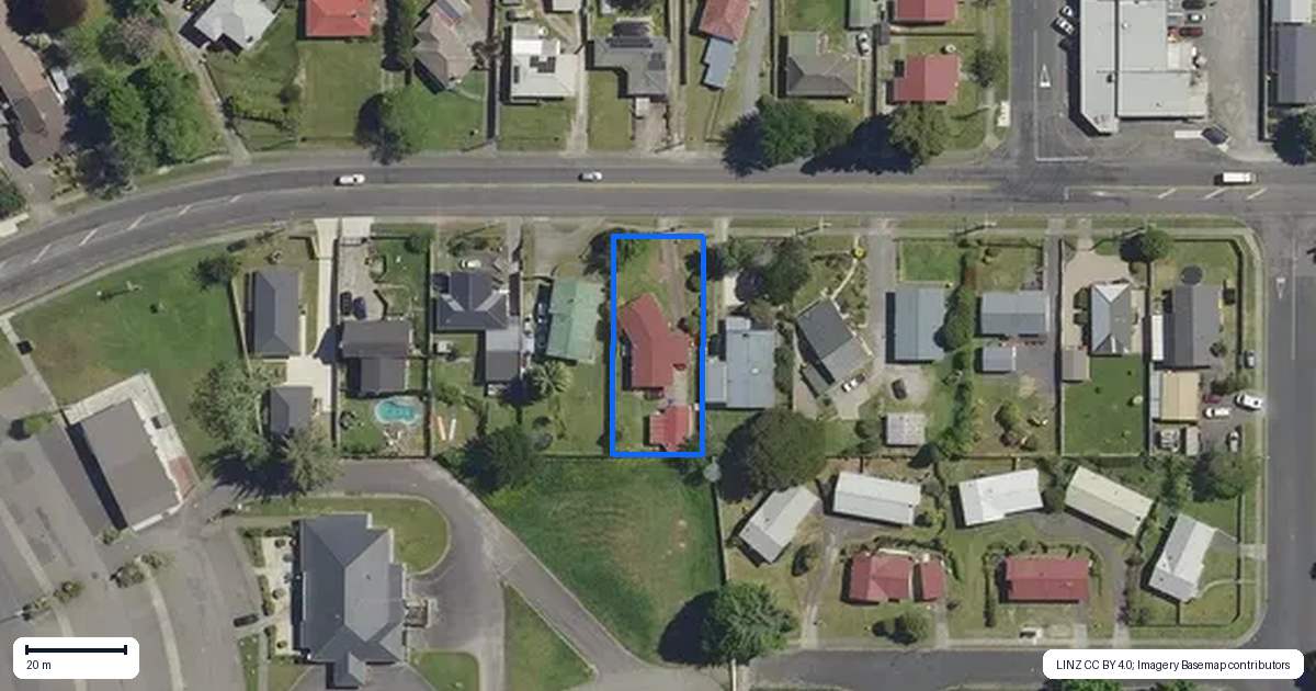 Property context map for 304 Malfroy Road, Pomare, Rotorua
