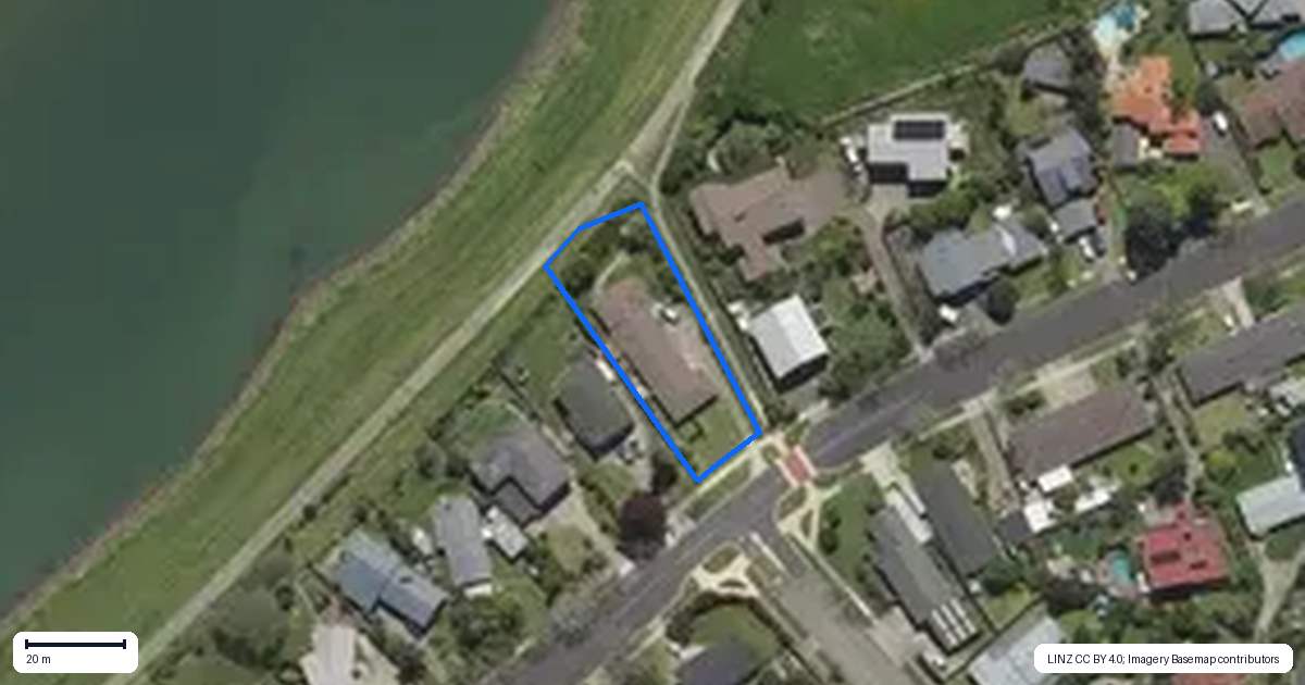 Property context map for 27A Pouwhare Street, Whakatane