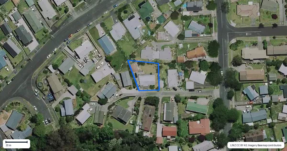 Property context map for 36 Waterford Road, Fitzroy, Hamilton
